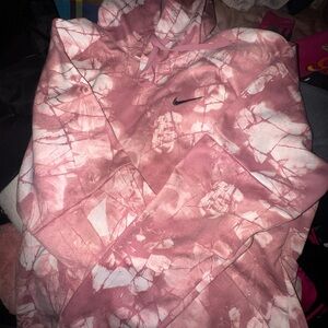 Nike Blush Rose Camouflage Hoodie